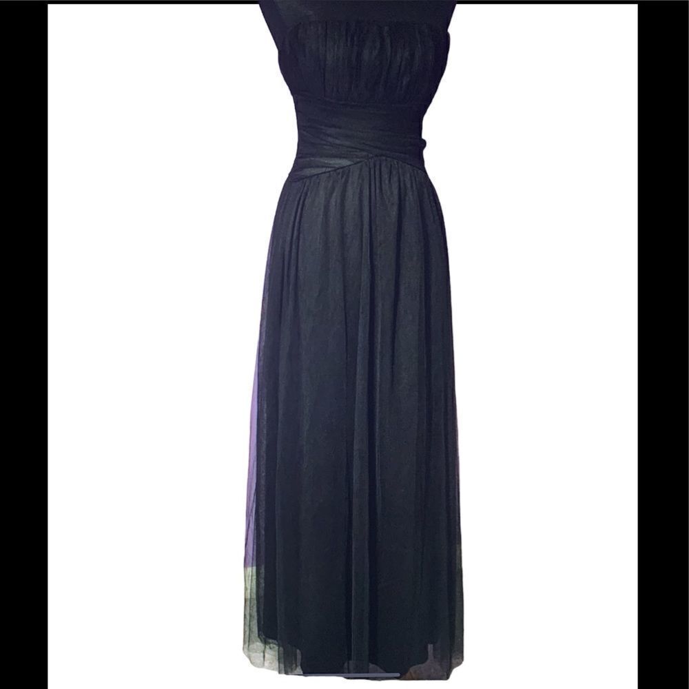 Camilo Clothing Black Maxi Evening Dress. M